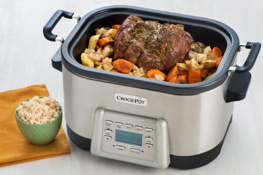 Crock-Pot 6-Quart 5-in-1 Multi-Cooker with Non-Stick Inner Pot