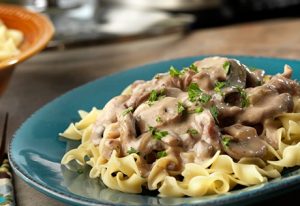 Crock Pot Beef Stroganoff