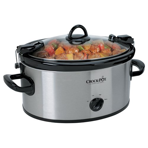 Crock Pot Cook'N Carry 6-Quart Oval Manual Portable Slow Cooker