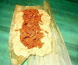 Sestavte tamales