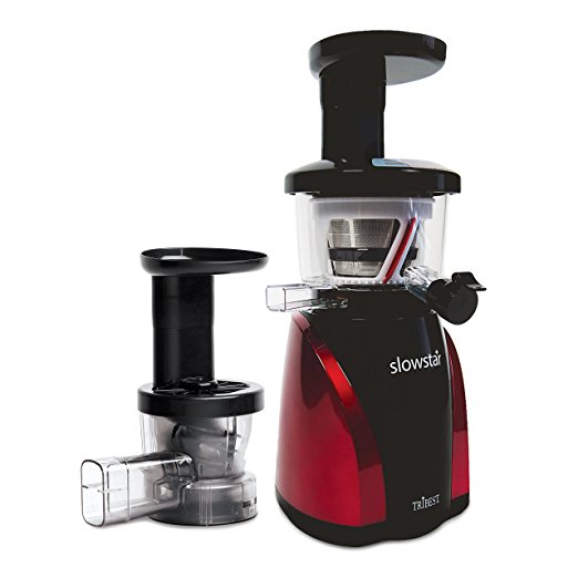 Tribest SW-2000-B Slowstar Vertical Slow Cold Press Juicer