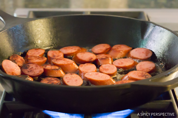 kielbasa-apple-onion-skillet