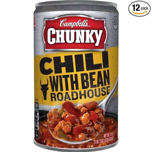 Campbell's Chunky Chili, with Bean Roadhouse