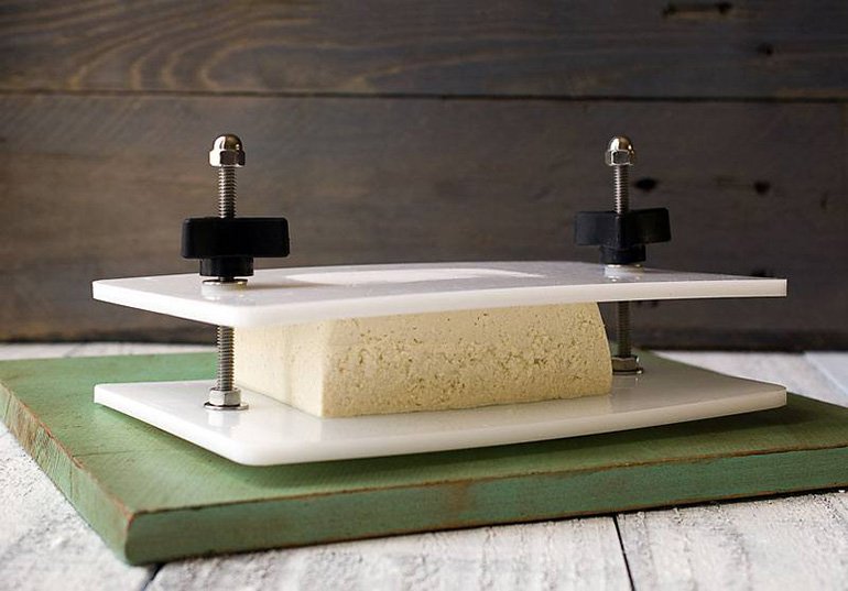 Raw Rutes - Tofu Press Ninja - Remove Water from Tofu or Make Your Own Tofu or P