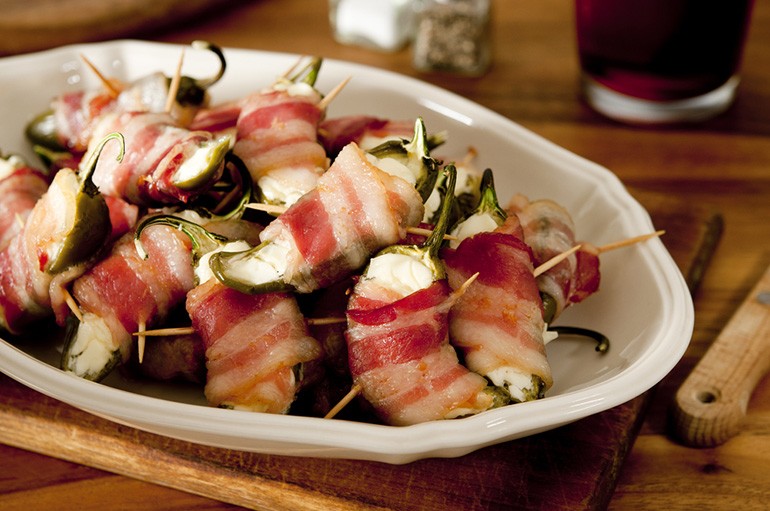 bacon wrapped jalapeno poppers keto